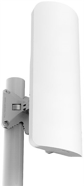 Точка доступа MikroTik mANTBox 2 12s with 12dBi 120 degrees 2.4Ghz sector antenna, Dual Chain 802.11bgn wireless, 600MHz CPU, 64MB RAM, 1x Gigabit LAN, PSU, POE, pole mount, RouterOS L4 (RB911G-2HPnD-12S)