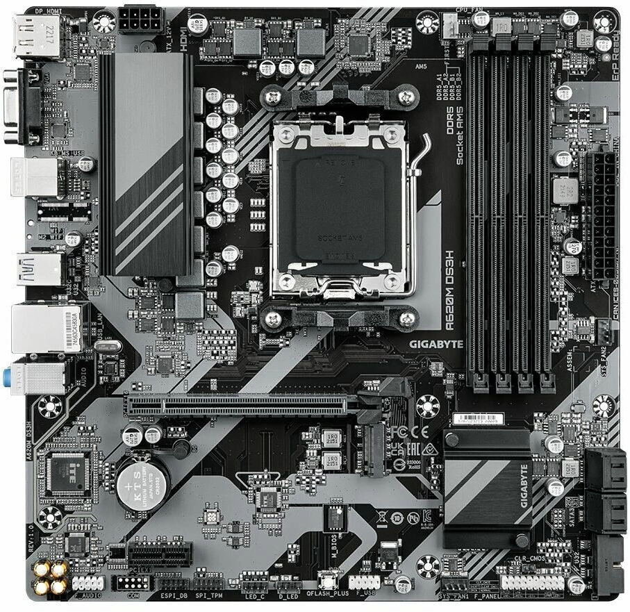 Материнская плата Gigabyte A620M DS3H