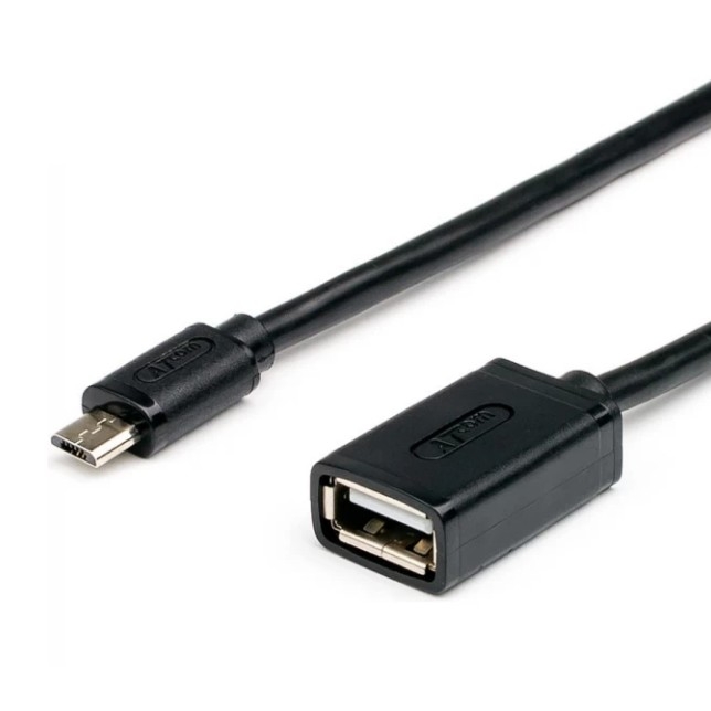 Exegate EX294760RUS Кабель OTG USB 2.0 ExeGate EX-OTG-USB2-AFmicroBM5P-0.15 (AF/microBm 5P, 0,15м)