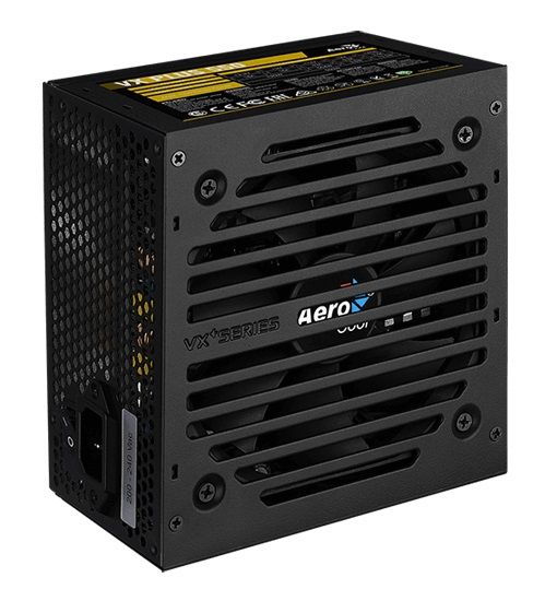 Блок питания Aerocool ATX 550W VX PLUS 550W (24+4+4pin) 120mm fan 3xSATA RTL