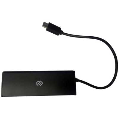 Разветвитель USB Digma HUB-4U2.0-UC-B