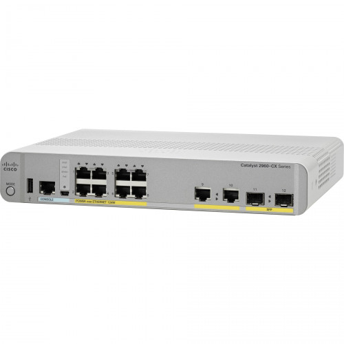 Коммутатор Cisco Catalyst WS-C2960CX-8PC-L