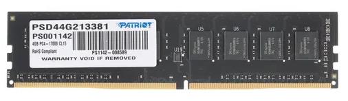 Модуль памяти DIMM 4GB PC17000 DDR4 PSD44G213381 PATRIOT