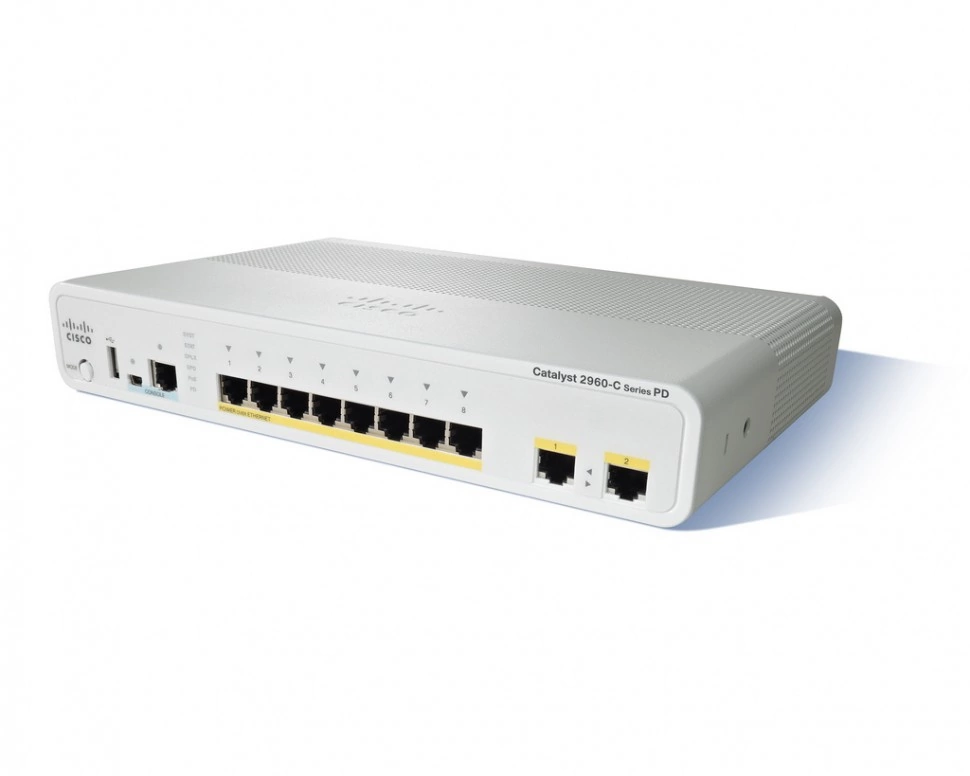 Коммутатор Cisco WS-C2960CPD-8PT-L