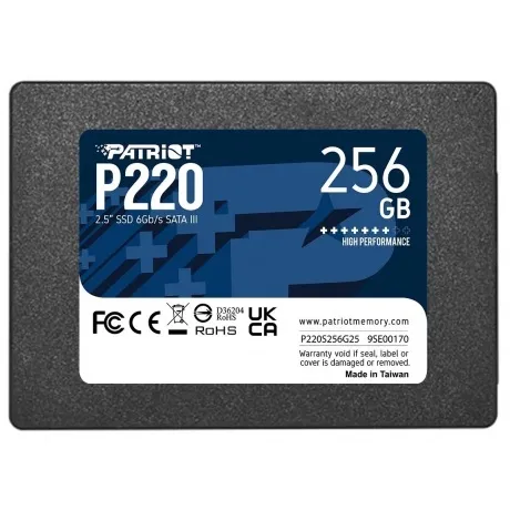 Накопитель SSD 2.5" Patriot 256GB P220 (P220S256G25) в Санкт-Петербурге