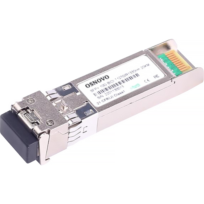 Трансивер Osnovo SFP-S1LC15-10G-1270-1330