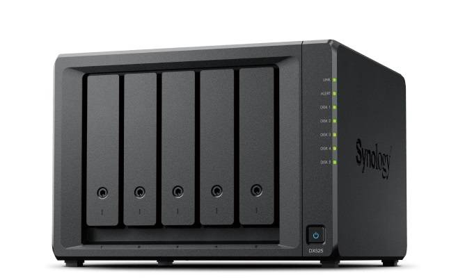 Synology DX525 Модуль расширения 5x2.5"/3.5" SATA, горячая замена, для DS1825+, DS1525+, DS925+, DS725+