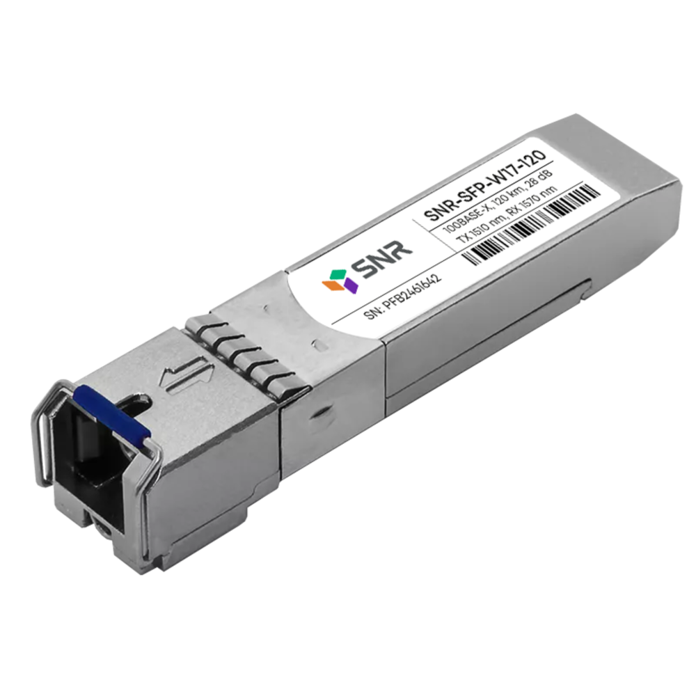 Модуль SFP WDM, дальность до 120км (28dB), 1510нм