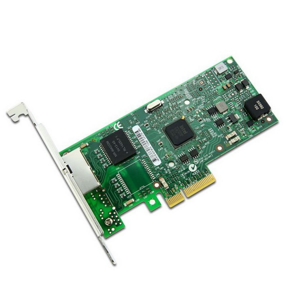 00YK612 ThinkSystem Intel I350-T2 PCIe 1Gb 2-Port RJ45 Ethernet Adapter