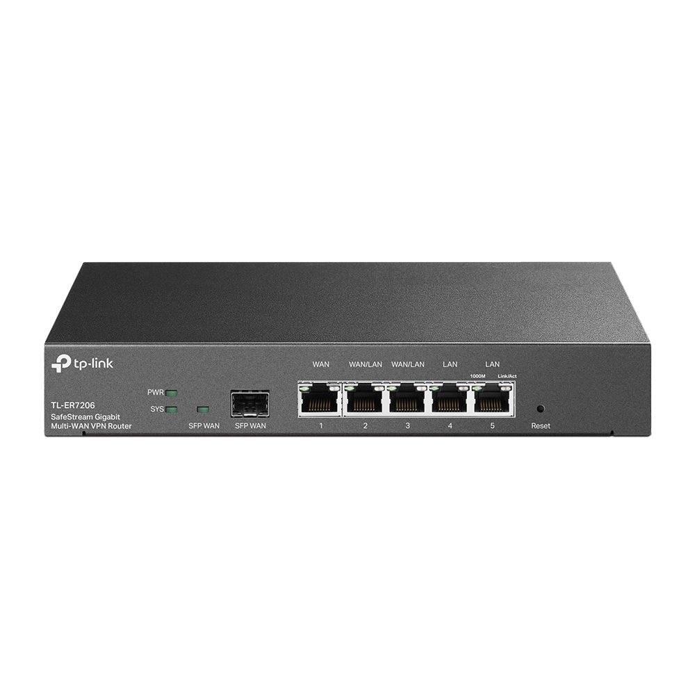 TP-Link SafeStream™ гигабитный Multi-WAN VPN-маршрутизатор (ER7206)