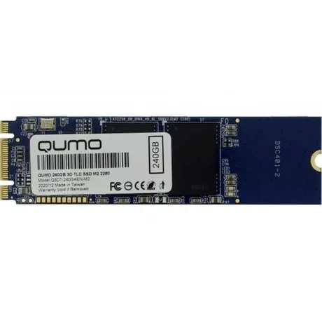 Накопитель SSD Qumo Novation 240GB M.2 2280 SATA-III 3D TLC OEM (Q3DT-240GAEN-M2) в Санкт-Петербурге