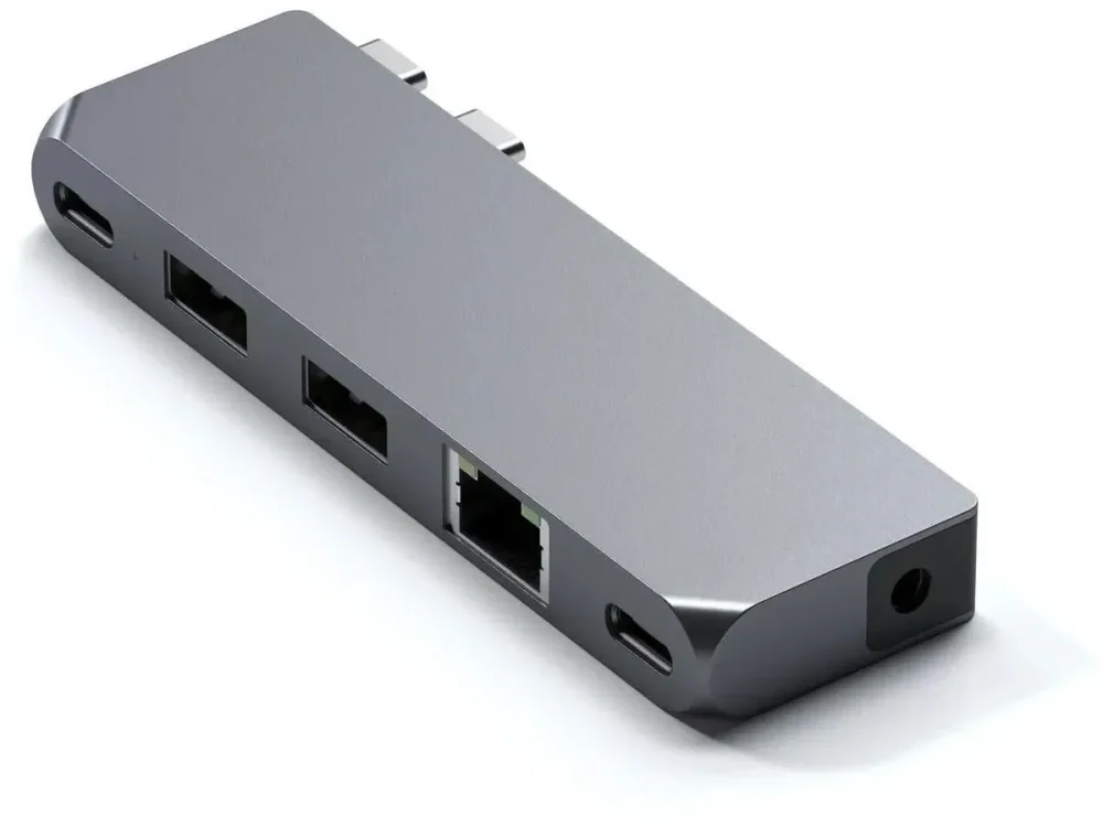 Хаб Satechi Pro Hub Mini. Цвет - Серый космос в Санкт-Петербурге