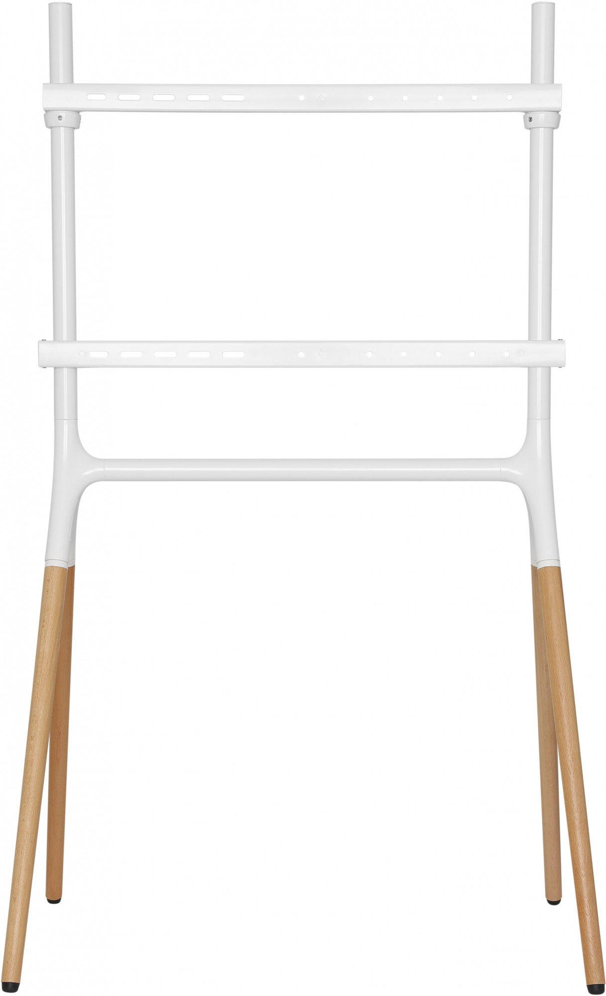 Подставка для телевизора Cactus CS-ST1247WTBCH, 49-70", напольный, белый / береза