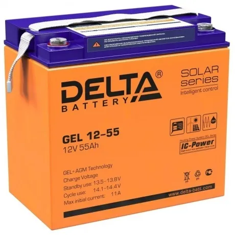 Батарея для ИБП Delta GEL 12-55 в Санкт-Петербурге