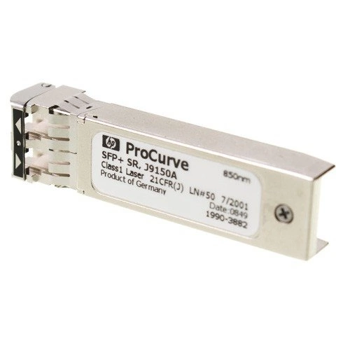 Трансивер HPE Aruba 10G SFP+ LC SR 300m MMF XCVR (J9150D)