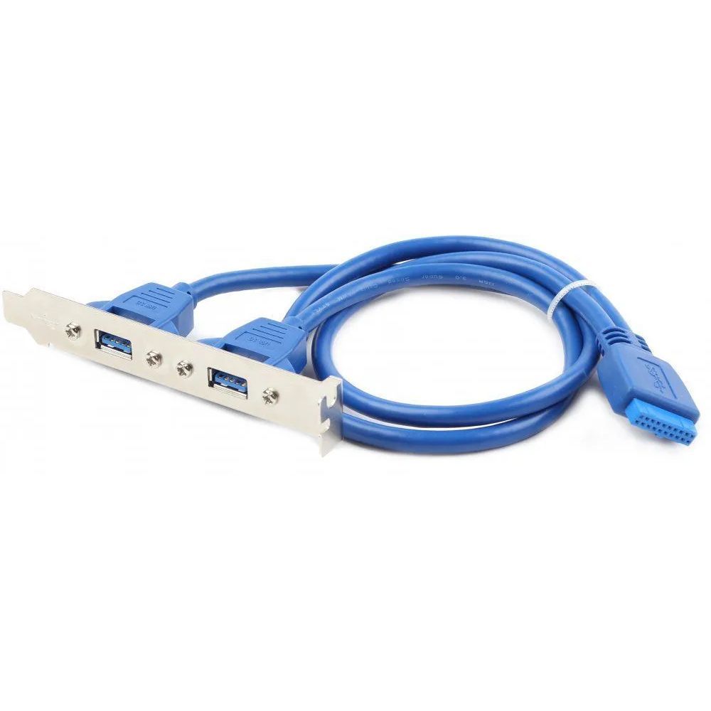 Gembird Планка в сист блок 2xUSB 3.0/20pin мат.платы (CC-USB3-RECEPTACLE )