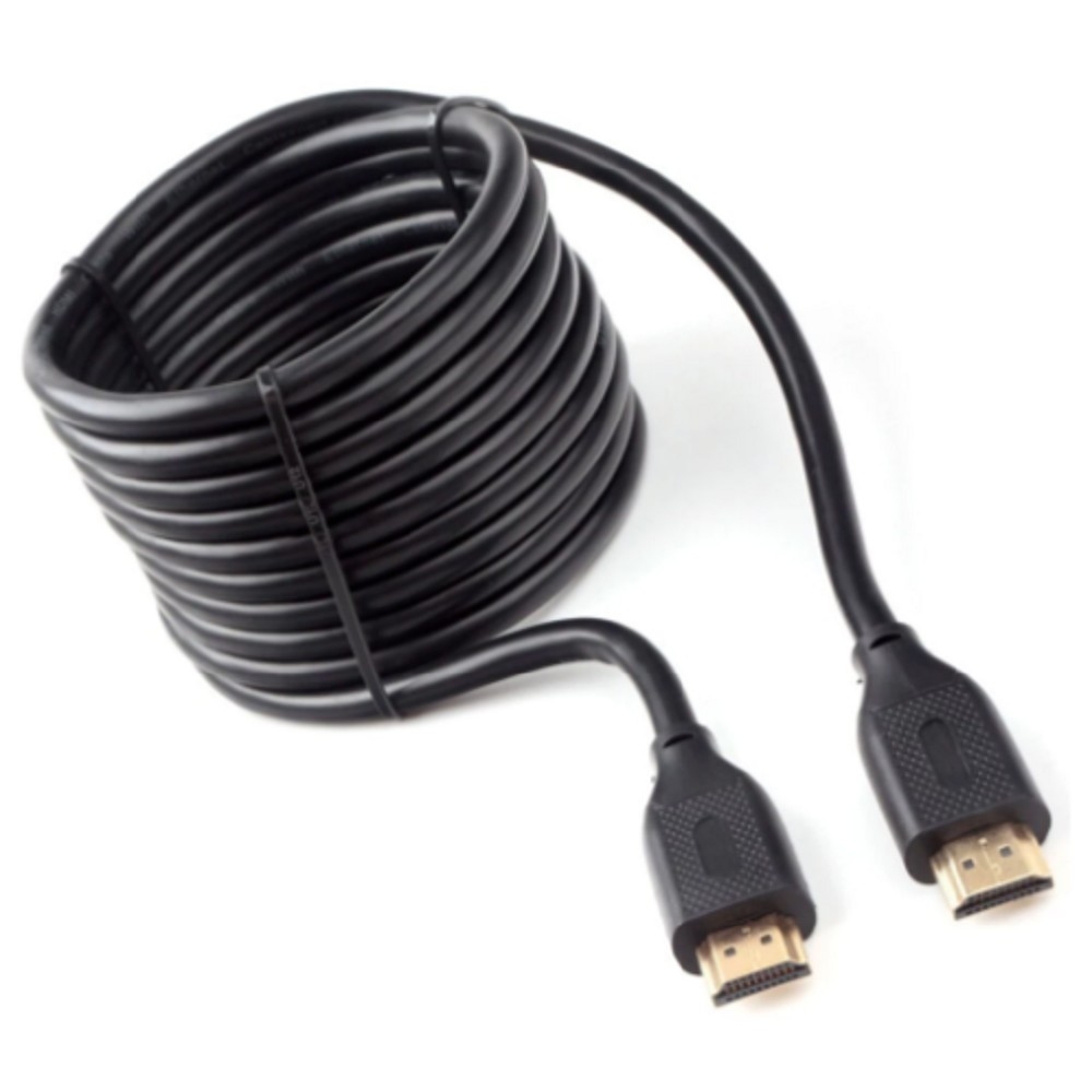 Кабель HDMI Cablexpert 19M/19M, v2.1, 8К, медь, позол.контакты, экран, 3м, черный, пакет (CC-HDMI8K-3M)