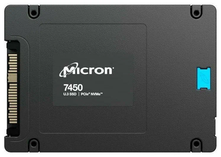 Твердотельный накопитель Micron 7450 PRO 3.84TB NVMe U.3 (15mm) SSD Enterprise Solid State Drive, 1 year, OEM (MTFDKCC3T8TFR-1BC1ZABYY)