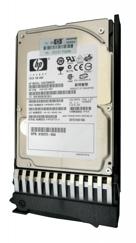 Жёсткий диск HP DH072BB978