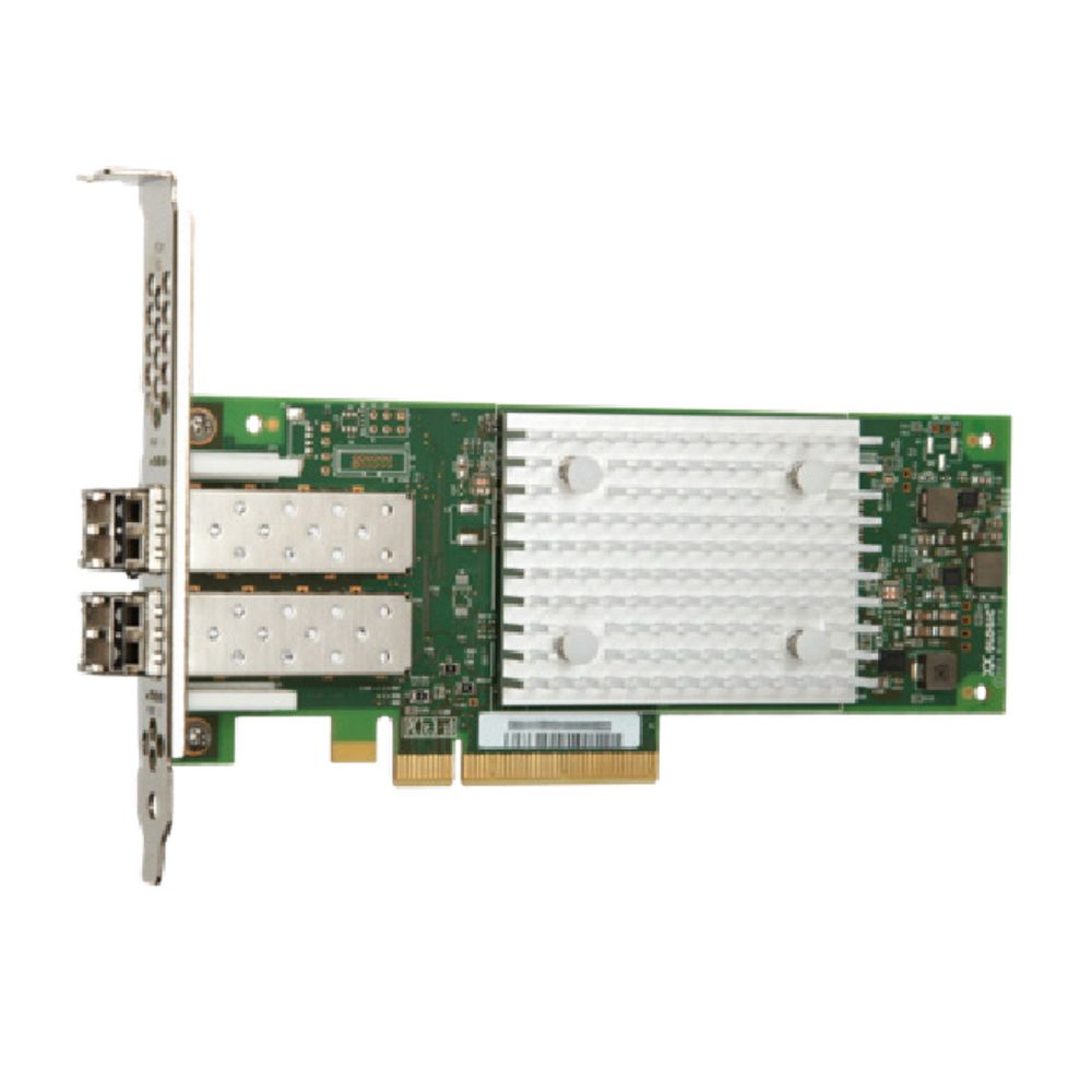 QLE2742-SR-CK OEM 32Gb/s FC HBA, 2-port, PCIe v3.0 x8, LC SR MMF, В комплекте две планки (LP + FH)