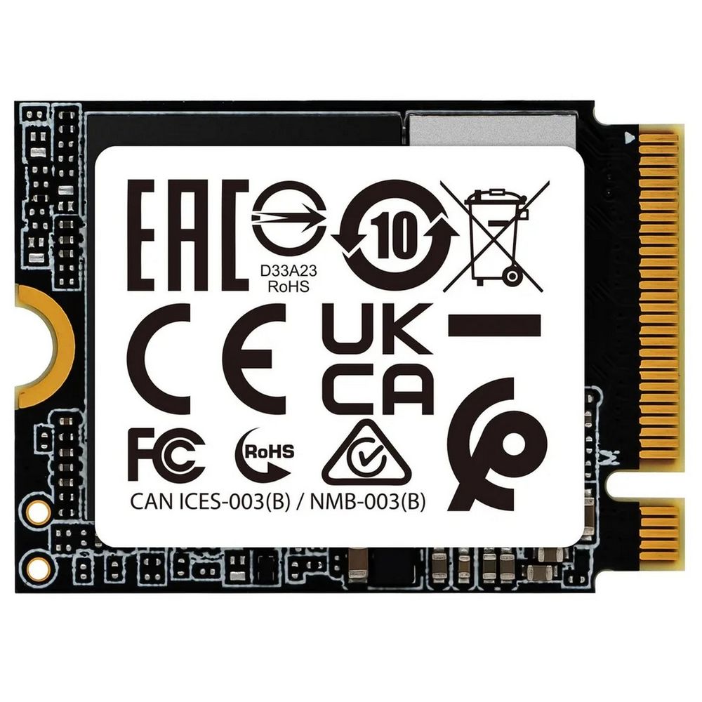 Твердотельный накопитель SSD ADATA M.2 2230 512GB XPG GAMMIX S55 PCIe Gen4x4 with NVMe 5000/3000, 3D ТLC NAND, 230TBW