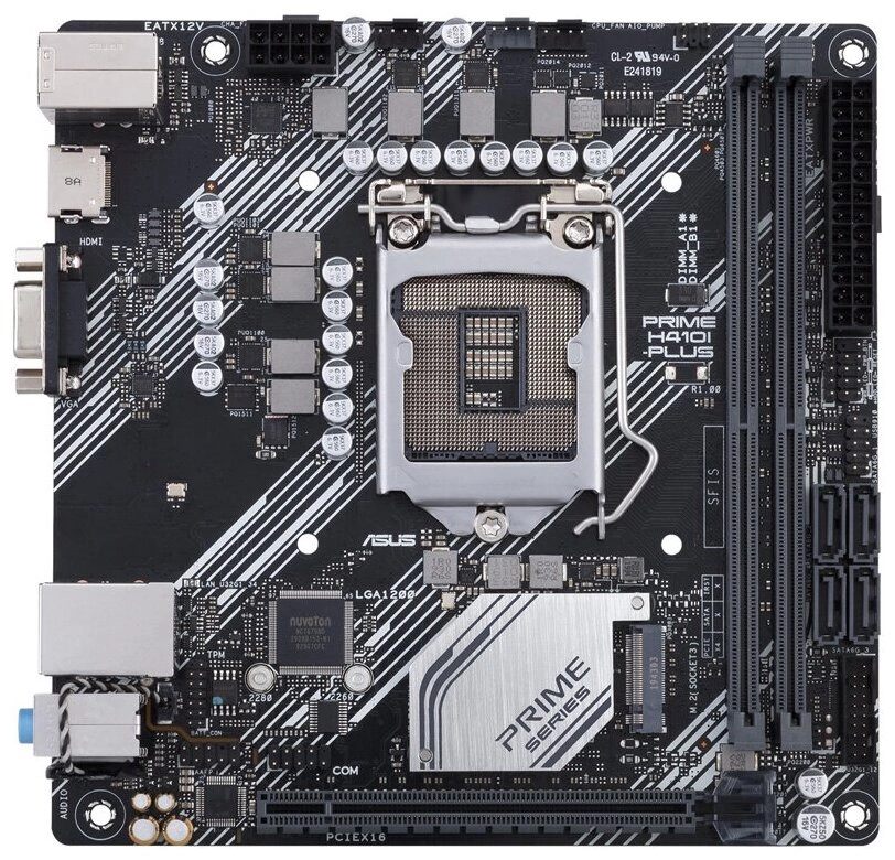 Материнская плата Asus PRIME H410I-PLUS (90MB14W0-M0EAY0)