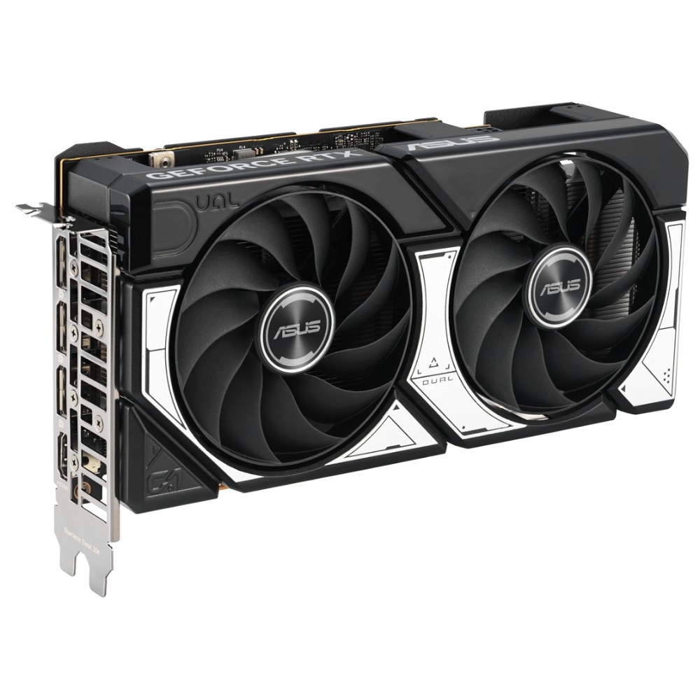 Видеокарта ASUS GeForce RTX 5060 8Gb DDR7 128 bit 3*DP/HDMI 2FAN (DUAL-RTX5060-O8G) RTL
