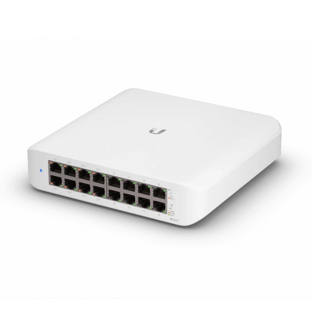 Коммутатор UniFi Desktop 16Port Gigabit Switch with PoE (USW-Lite-16-POE-EU)
