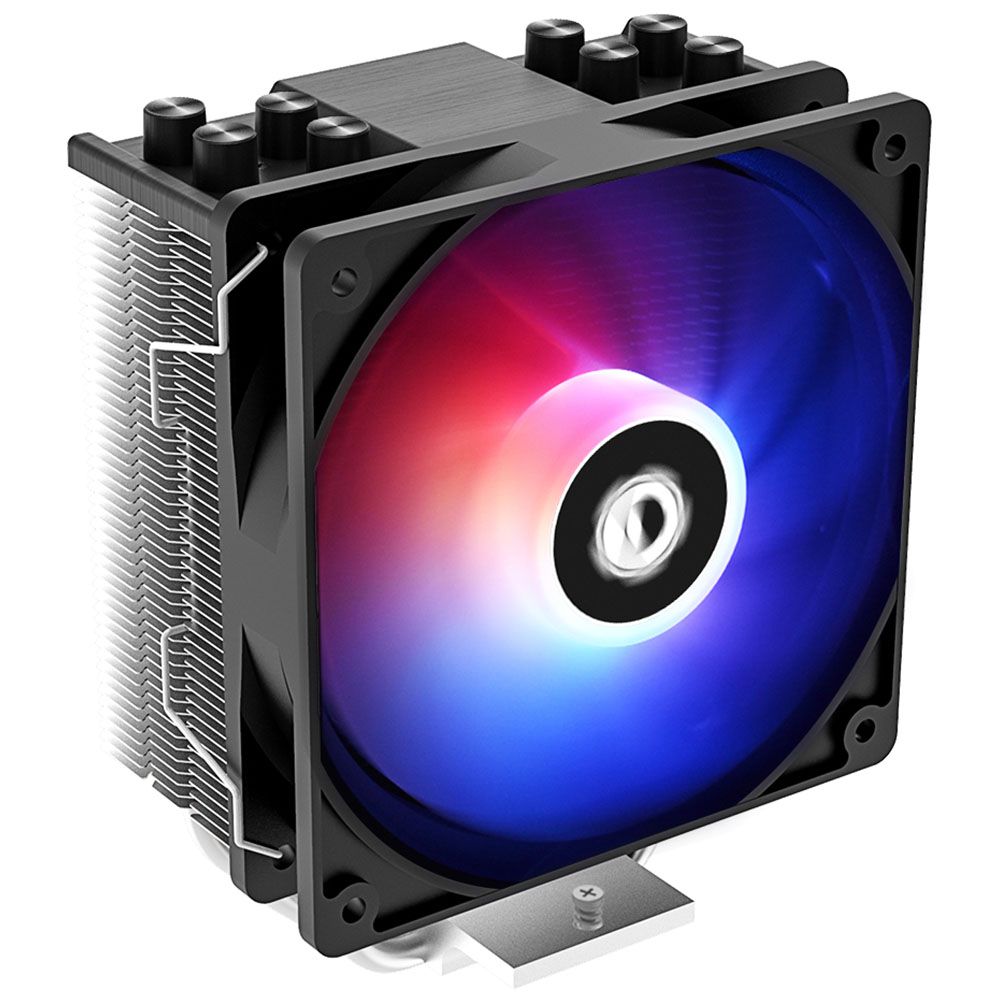 Кулер ID-COOLING SE-214-XT LGA1700/1200/115X/AM4 (16шт/кор, TDP 180W, PWM, 4 тепл.трубки прямого контакта, FAN 120mm, Dynamic Multi-Color LED) RET (303789)