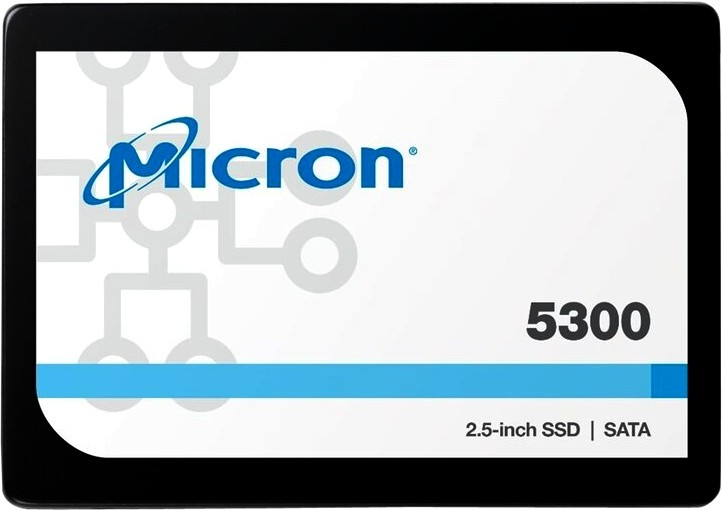 Твердотельный накопитель Micron 5300PRO 240GB SATA 2.5" SSD Enterprise Solid State Drive, 1 year (MTFDDAK240TDS-1AW1ZABYY)