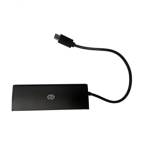 Хаб-разветвитель USB-C Digma HUB-4U2.0-UC-B 4порт. черный в Санкт-Петербурге