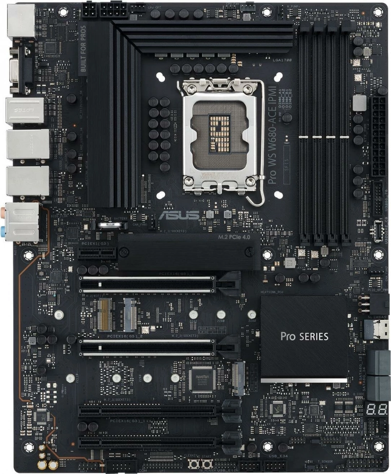 Материнская плата Asus Pro WS W680-Ace IPMI (90MB1DN0-M0EAY1)