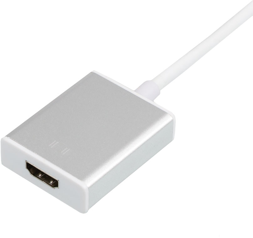 Переходник Type-C(m) <=> HDMI 4K(f), 0.1 м ATcom USB Type-C (m) - HDMI (f) 0.1 м (AT3888)