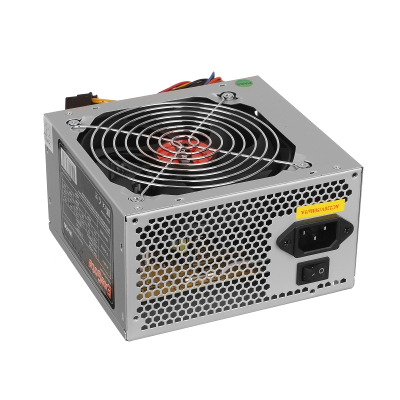 Блок питания 450W ExeGate UN450, ATX, 12cm fan, 24p+4p, 6/8p PCI-E, 3*SATA, 2*IDE, FDD (EX244554RUS)