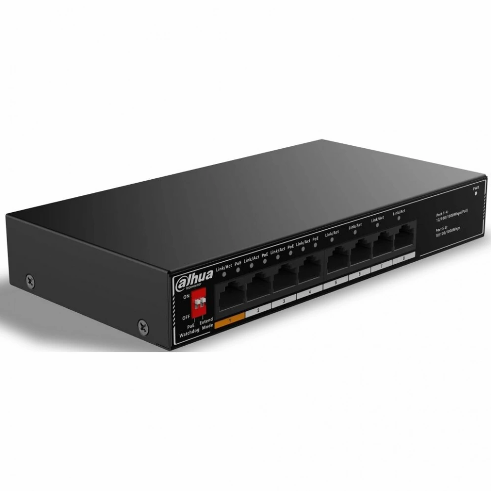 Коммутатор Dahua DH-SG1008LP