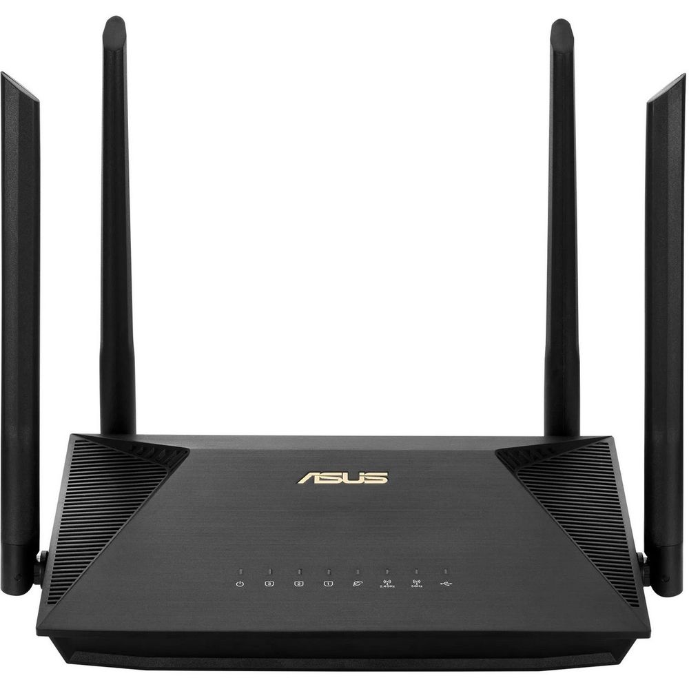 Маршрутизатор ASUS RT-AX53U WiFi 6 3x1G USB 1201+574Mbps 5GHz/2.4GHz