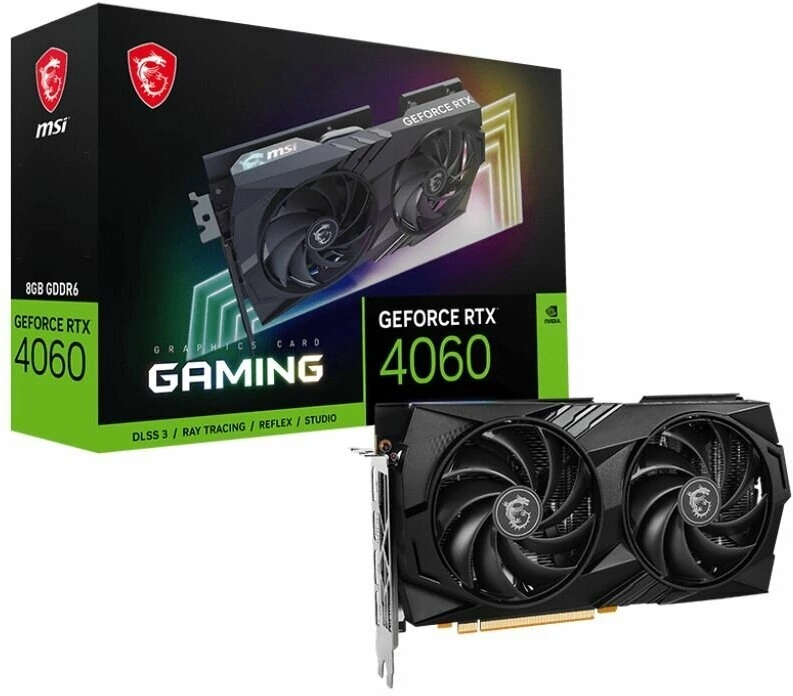 Видеокарта MSI GeForce RTX 4060 GAMING (RTX 4060 GAMING 8G)