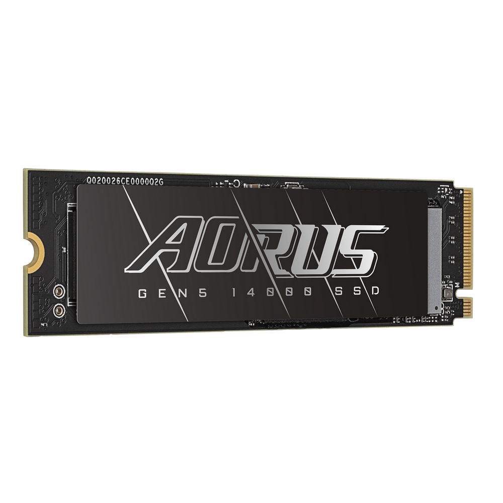 Твердотельный накопитель SSD Gigabyte 4TB M.2 2280 AORUS Gen5 14000 AG514K4TB PCI-Express 5.0x4, NVMe 2.0, 3D TLC NAND, Phison PS5026-E26