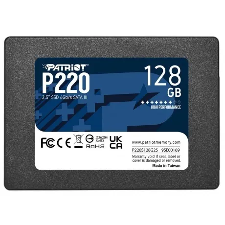 Накопитель SSD 2.5" Patriot 128GB P220 (P220S128G25) в Санкт-Петербурге
