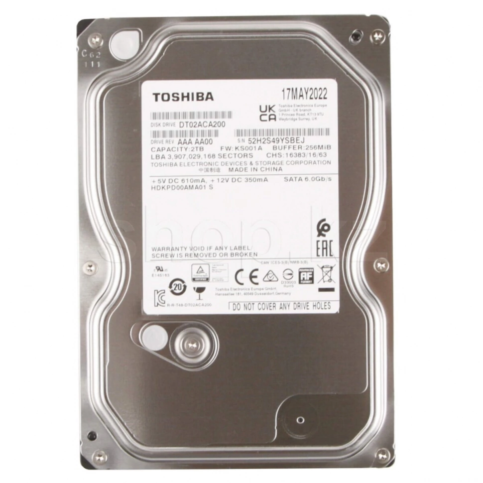 Жёсткий диск Toshiba DT02ABA200
