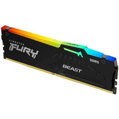 Оперативная память Kingston Fury Beast Black RGB XMP KF560C30BBA-16