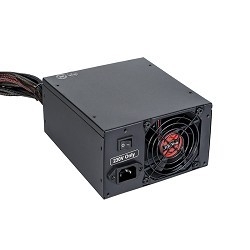 Exegate EX235029RUS Блок питания 500W APFC,2х8 cm fan, 20+4pin/(4+4)pin , 2xPCI-E , 9xSATA ((Server) PRO)