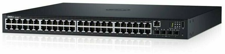 Коммутатор Dell Networking Switch N1548 Managed L3 (210-AEVZ)