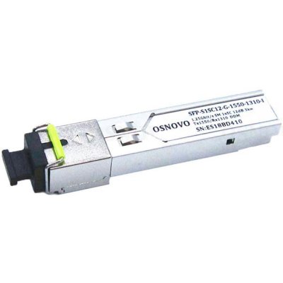 Модуль Osnovo SFP-S1SC12-G-1550-1310-I