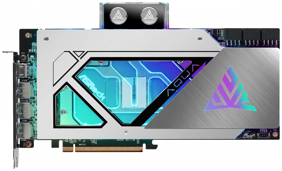 Видеокарта Asrock AMD Radeon RX 7900 XTX AQUA OC (RX7900XTX AQ 24GO)