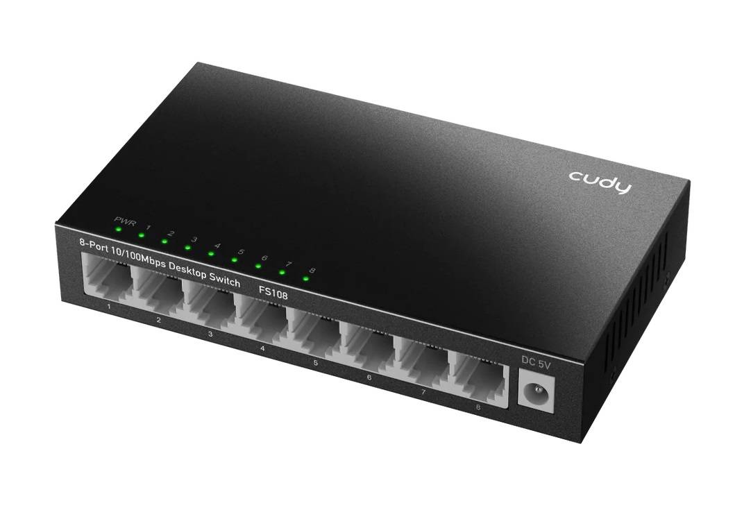 Коммутатор Cudy GS108 UK GS108 (L2) 8x1Гбит/с неуправляемый