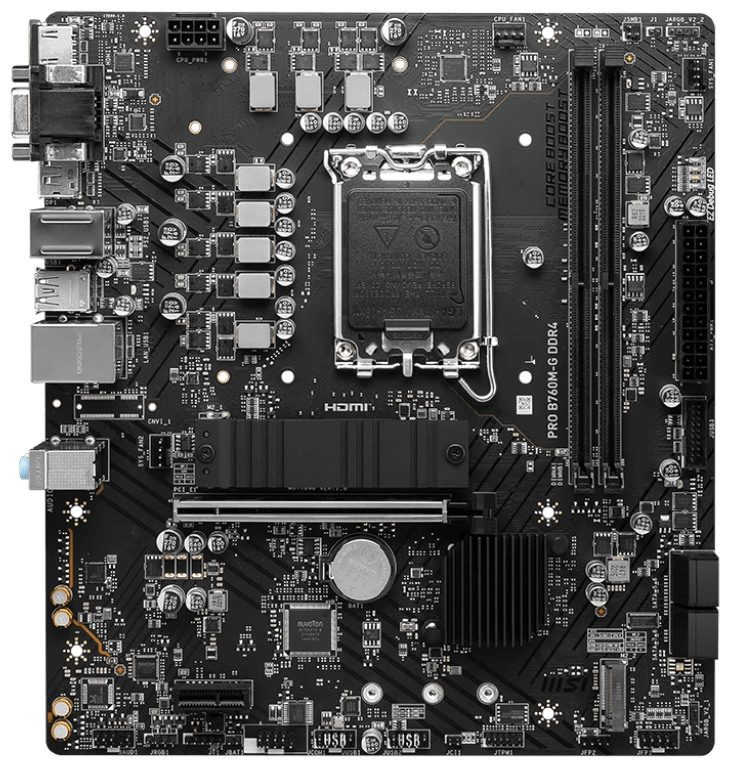 Материнская плата MSI PRO B760M-G DDR4