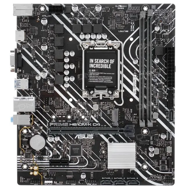 Материнская плата Asus Prime H610M-K D4 (90MB1HN0-M0EAY0)