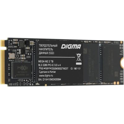 SSD диск Digma Mega M2 2Tb DGSM3002TM23T
