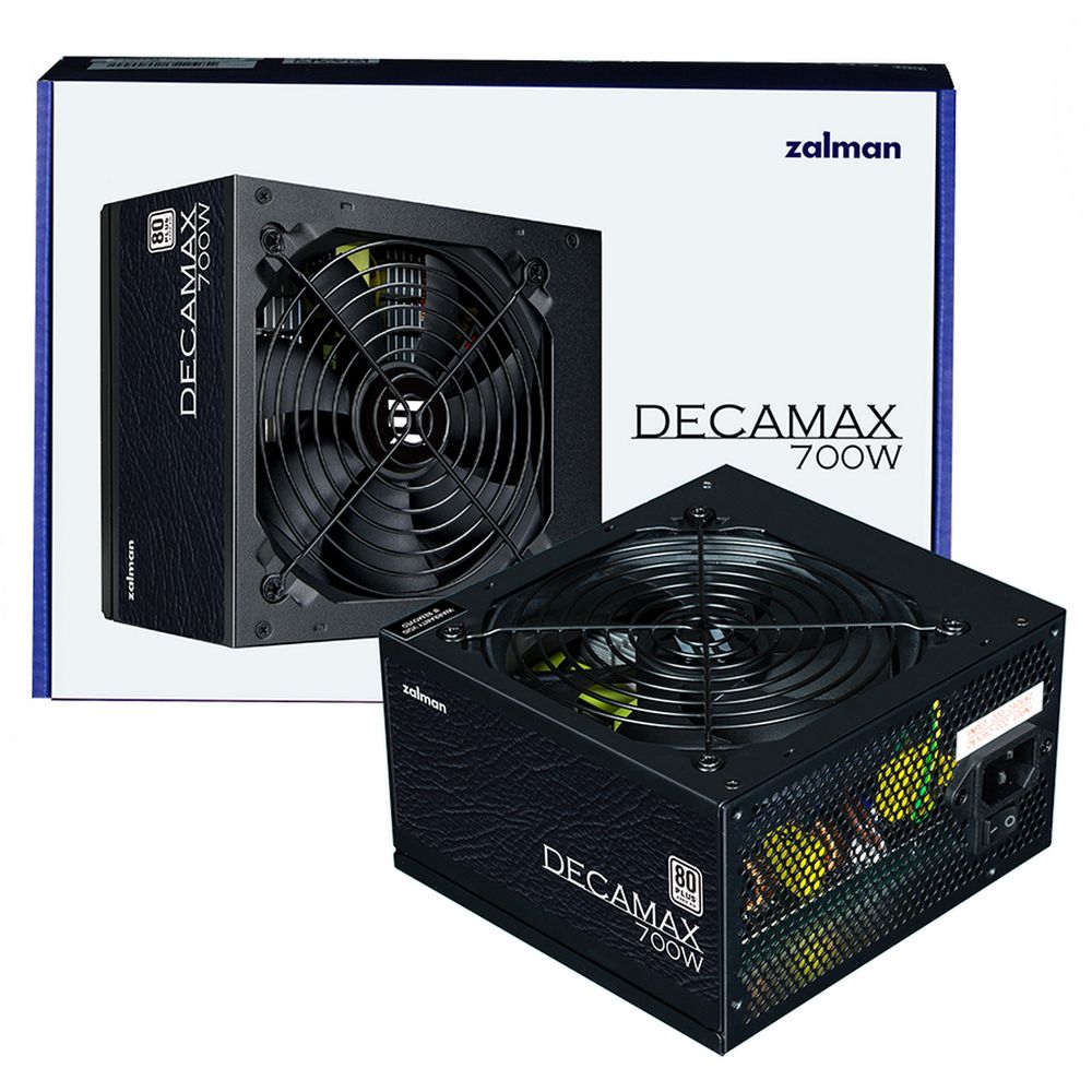 Блок питания Zalman ZM700-LX3, 700W, ATX12V v2.31, APFC, 12cm Fan, 80+ 230V EU, Retail (ZM700-LX3)